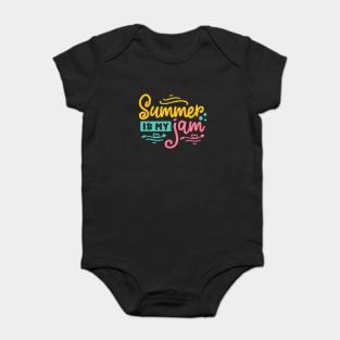 Summer is my jam vacation gift ideas Baby Bodysuit